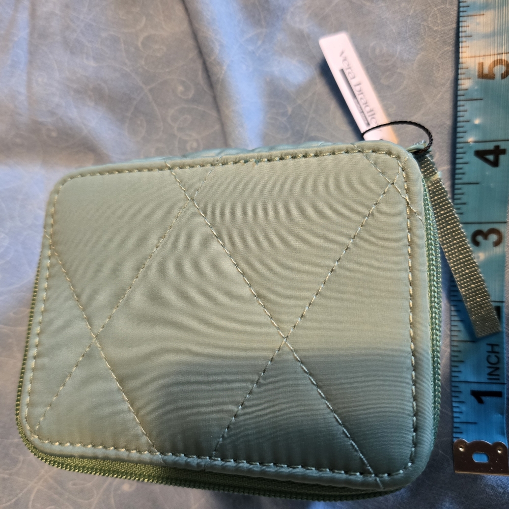 Vera Bradley Quilted Travel Bag in Light Green